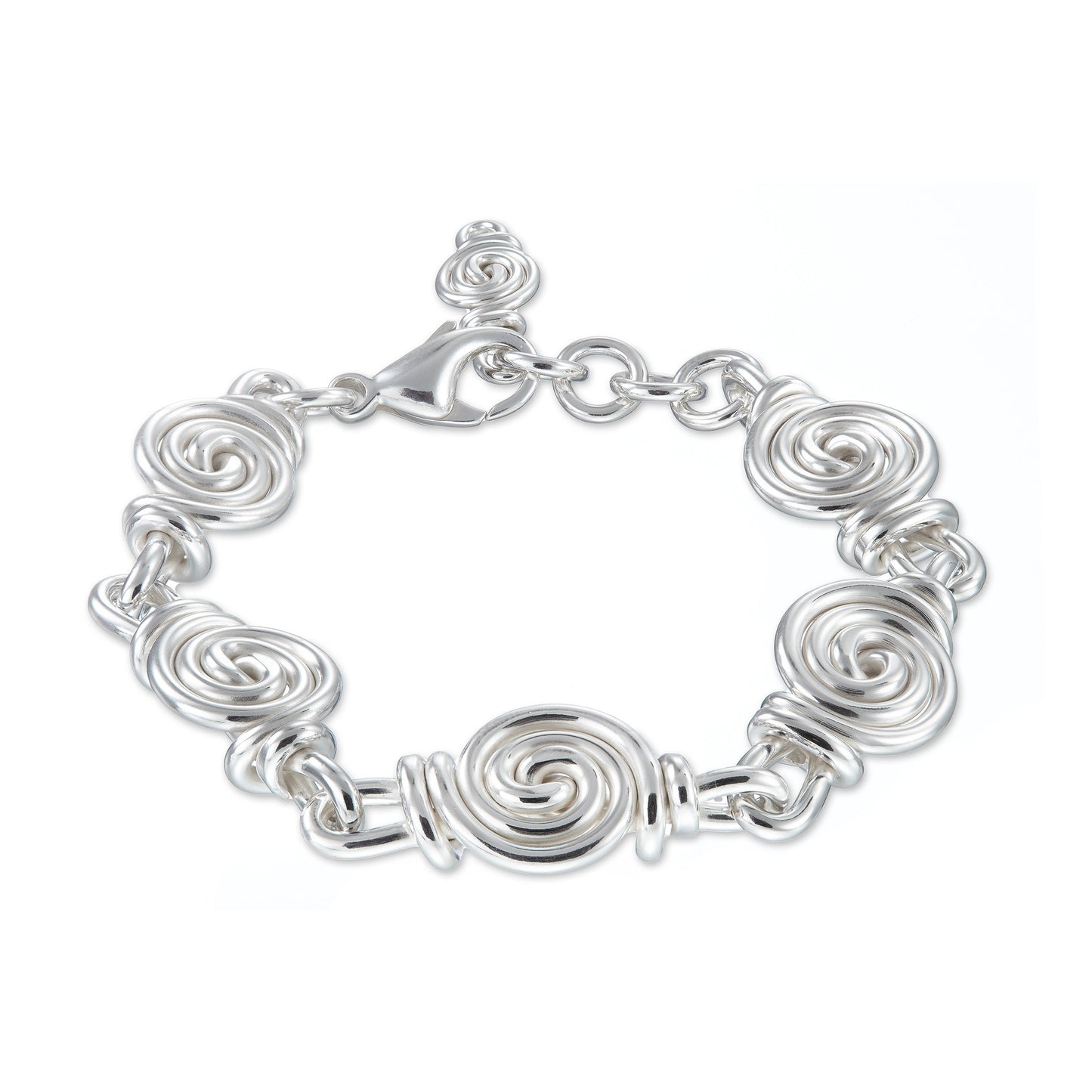 Spiral Chain Bracelet - Heavy