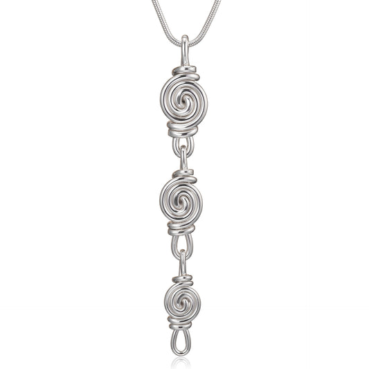 Spiral Pendant - Triple