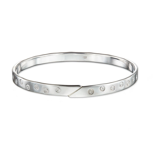 Stamped Bangle