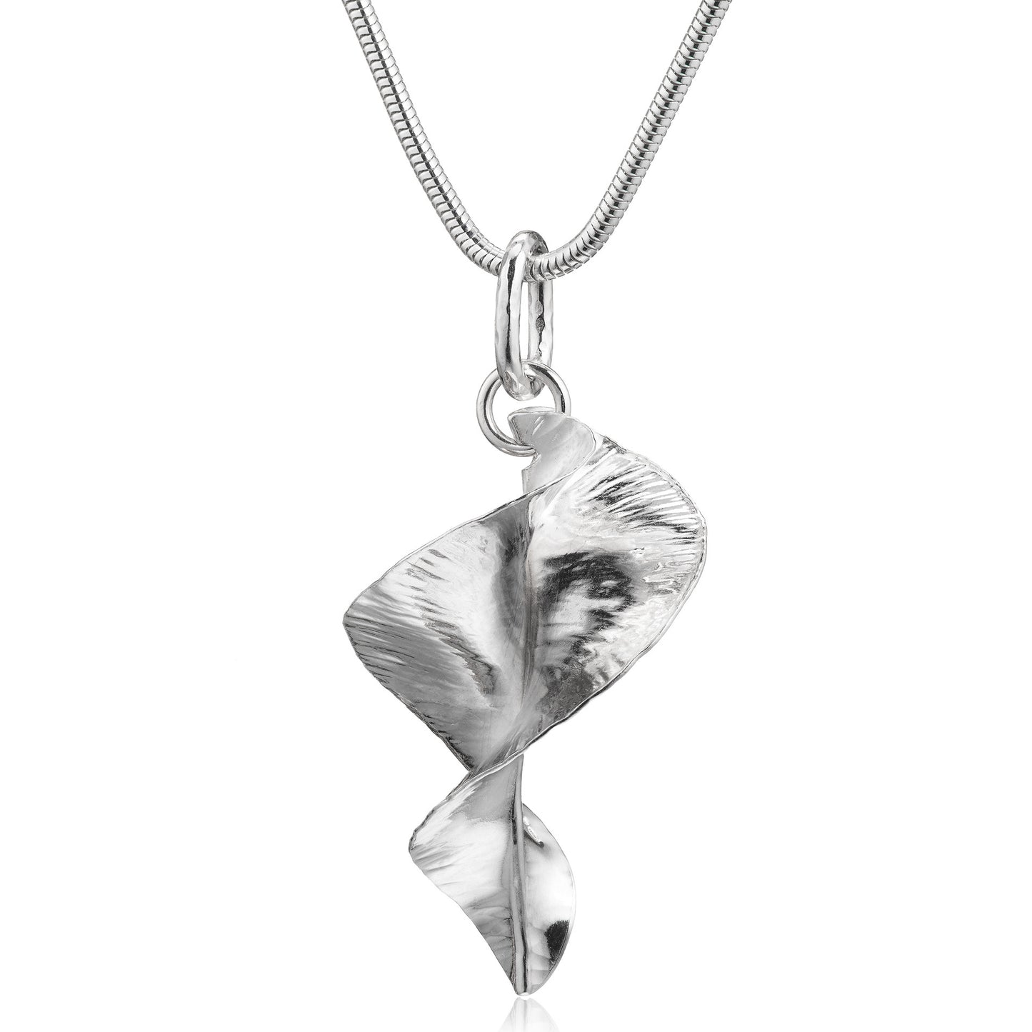 Twirled Leaf Pendant