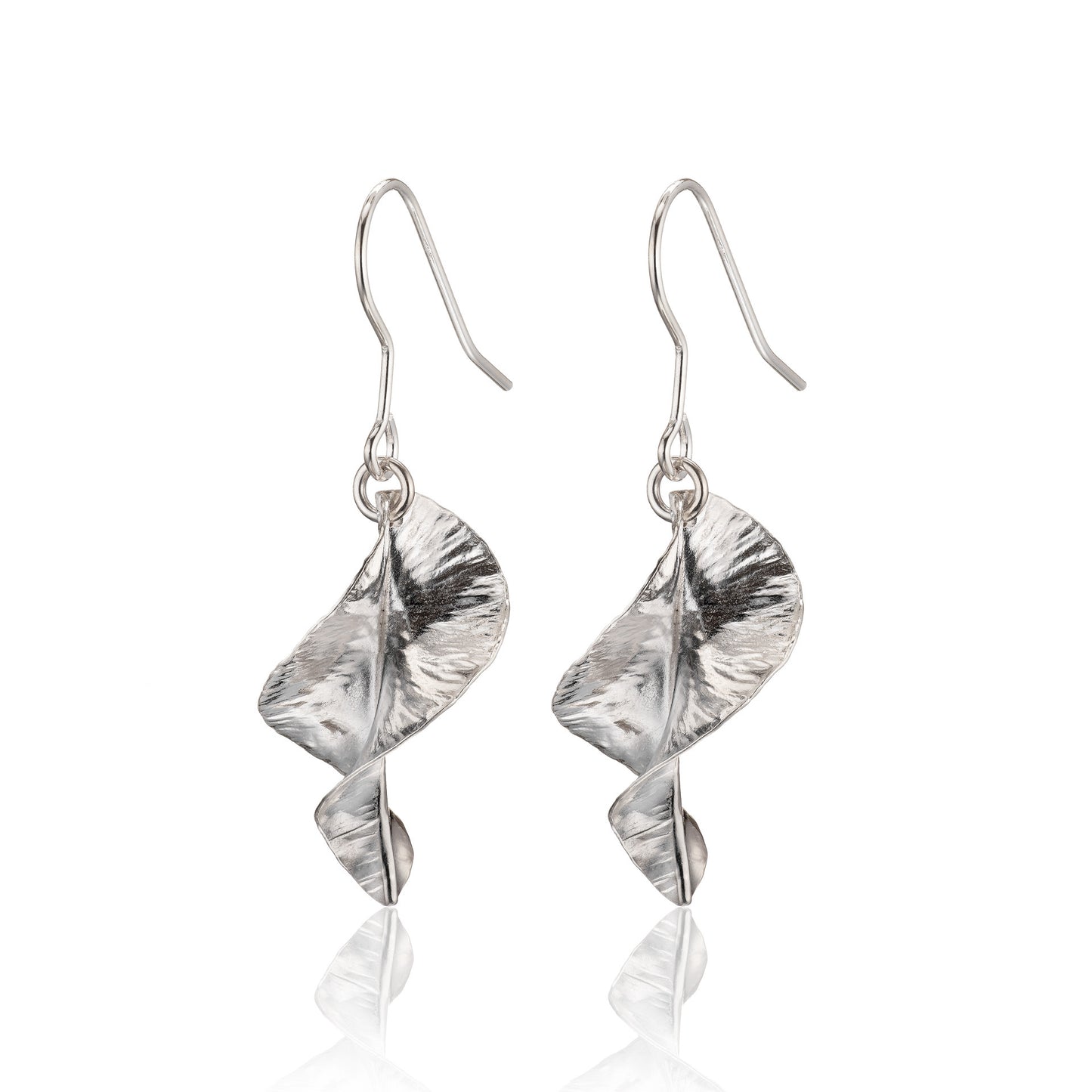 Twirled Leaf Earrings